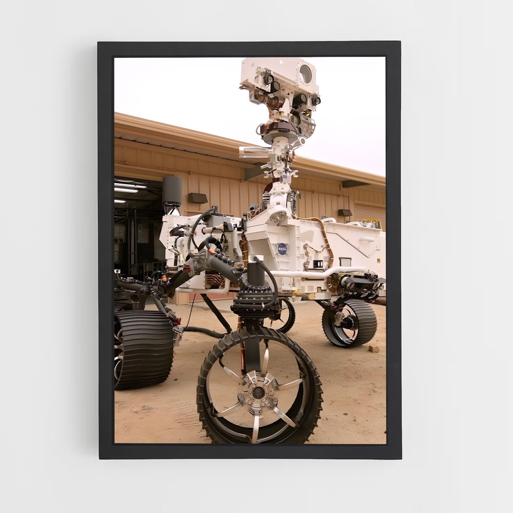 Poster Robot d'Avenir – affiche Astronomie (vue 2)